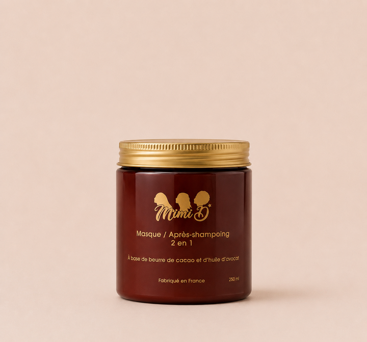 Masque & Après shampoing NOUR <br>Démêlant