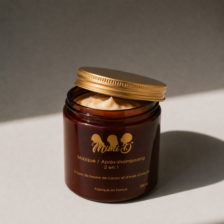 Masque & Après shampoing NOUR <br>Démêlant
