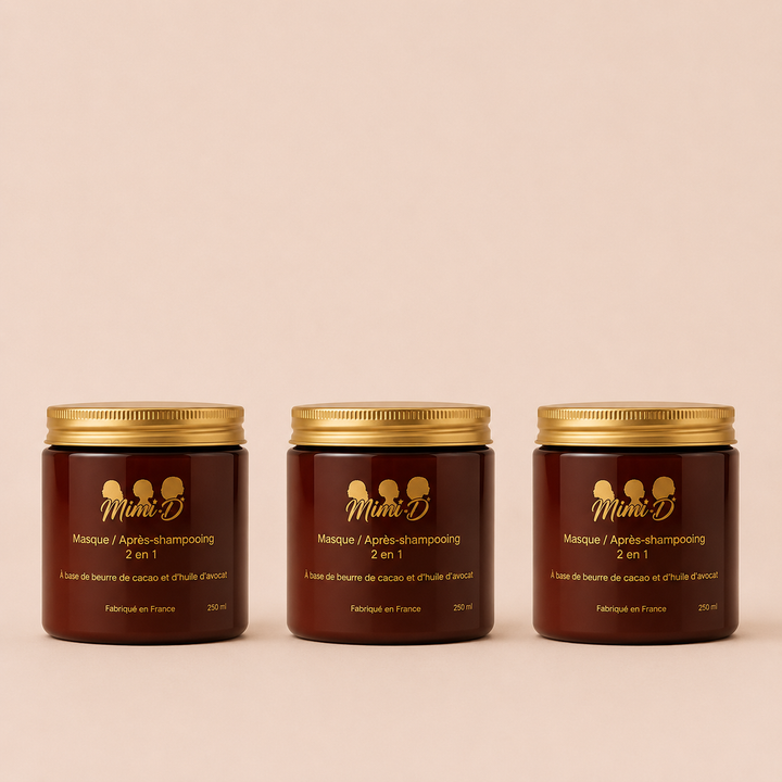 Masque & Après shampoing NOUR <br> Pack de 3